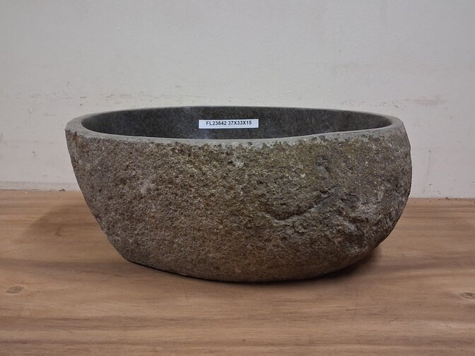 Waskom Natuursteen - 37x33x15cm - FL23642