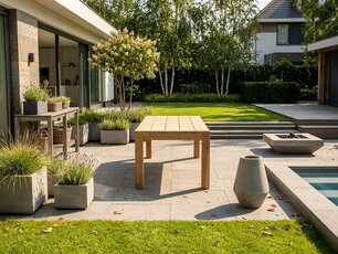 Teak tuintafel Napoli 190cm