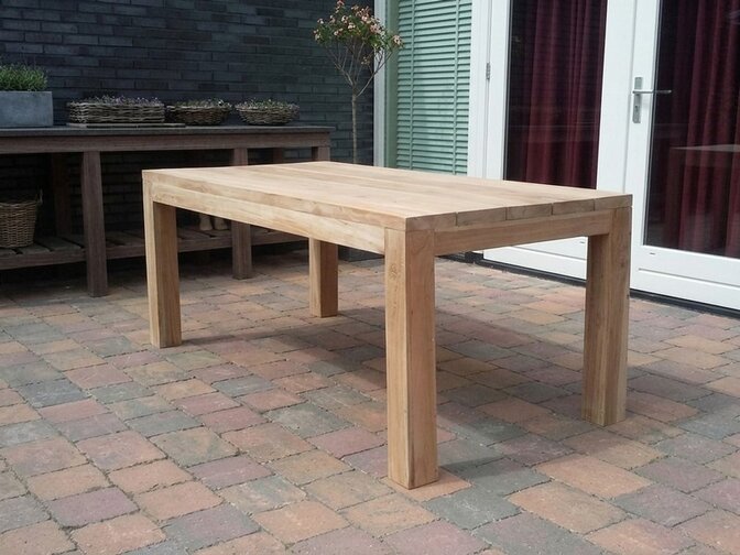 Teak tuintafel Napoli 190cm