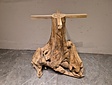 Teak wortelhouten tafelpoot  +/- 60 x 67cm