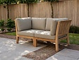 2 persoons loungebank New Ibiza met kussens