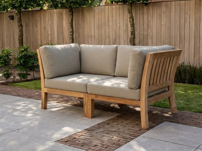 2 persoons loungebank New Ibiza met kussens