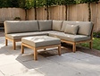 4 persoons teak lounge hoekbank New Ibiza