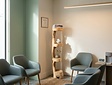 Robuuste etagere suarhout 140cm  - 4 plateau