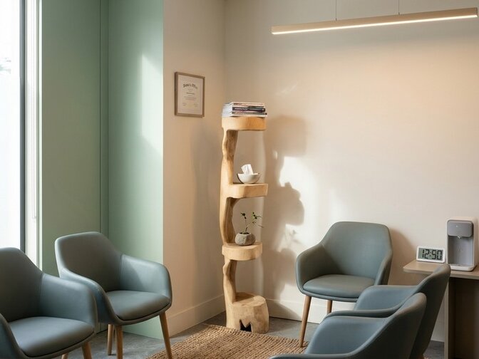 Robuuste etagere suarhout 140cm  - 4 plateau