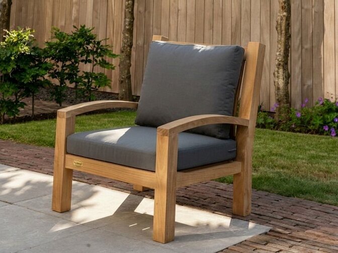 Kussen voor loungestoel Modena - Grijs