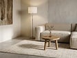 Teak Salontafel 50x35cm op 3 poot