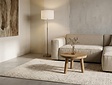 Teak Salontafel 50x35cm op 3 poot