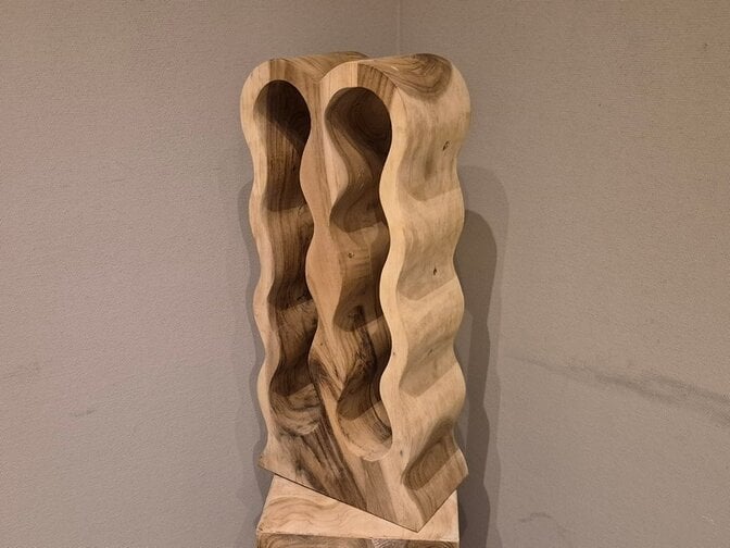Houten wijnrek Chardonnay voor 8 flessen