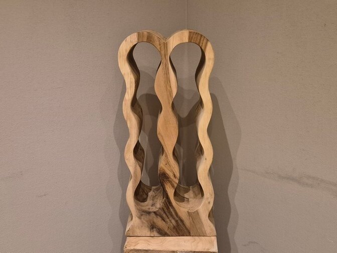 Houten wijnrek Chardonnay voor 8 flessen