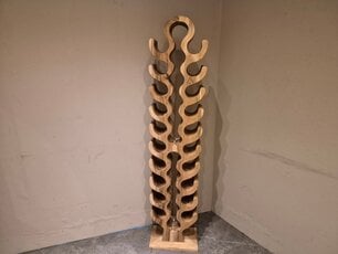 Houten wijnrek Tempranillo voor 31 flessen - 170cm