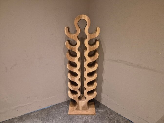 Houten wijnrek Tempranillo voor 22 flessen - 130cm