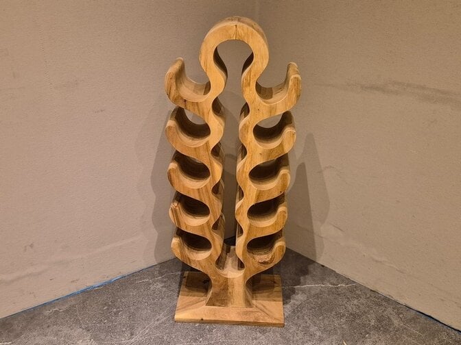 Houten wijnrek Tempranillo voor 16 flessen - 100cm