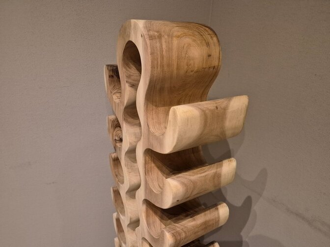 Houten wijnrek Tempranillo voor 22 flessen - 130cm