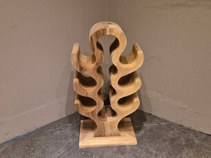 Houten wijnrek Tempranillo voor 10 flessen - 70cm