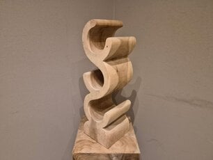 Houten wijnrek Merlot voor 3 flessen  - 55cm