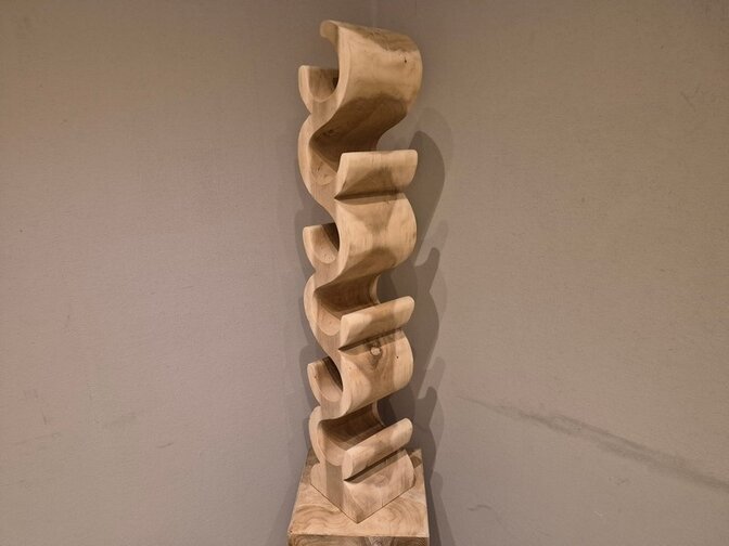 Houten wijnrek Merlot voor 6 flessen  - 100cm