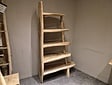 Boomstam boekenkast 110x40x190cm