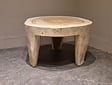 Salontafel 60x45cm op 3 massieve poten