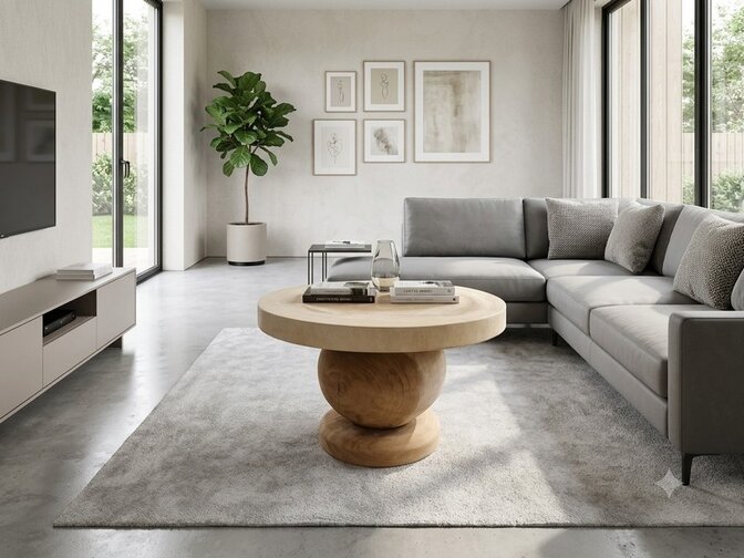 Suar salontafelpoot rond - 40cm