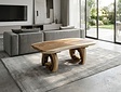 Boomstam salontafel ± 65x115x45cm