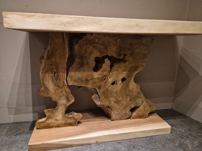 Suar wandtafel 120x40x80cm