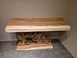 Suar wandtafel 120x40x80cm