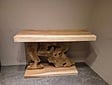 Suar wandtafel 120x40x80cm
