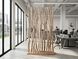Roomdivider met takken - 150x200cm