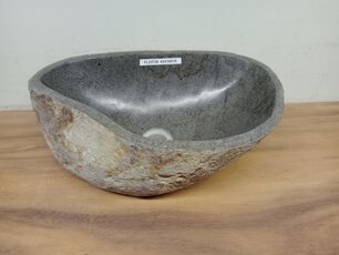 Waskom Natuursteen - 43x30x15cm - FL23738