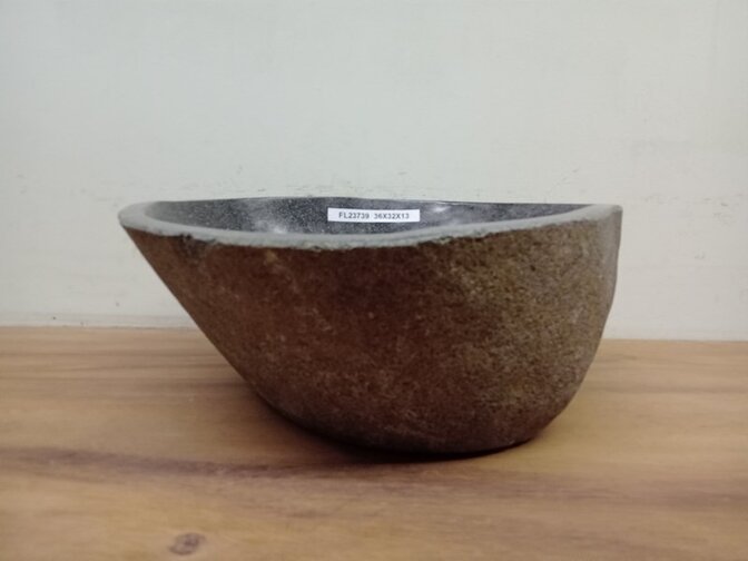 Waskom Natuursteen - 36x32x15cm - FL23739