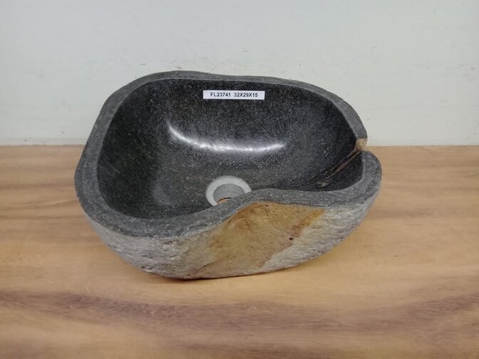 Waskom Natuursteen - 32x29x15cm - FL23741