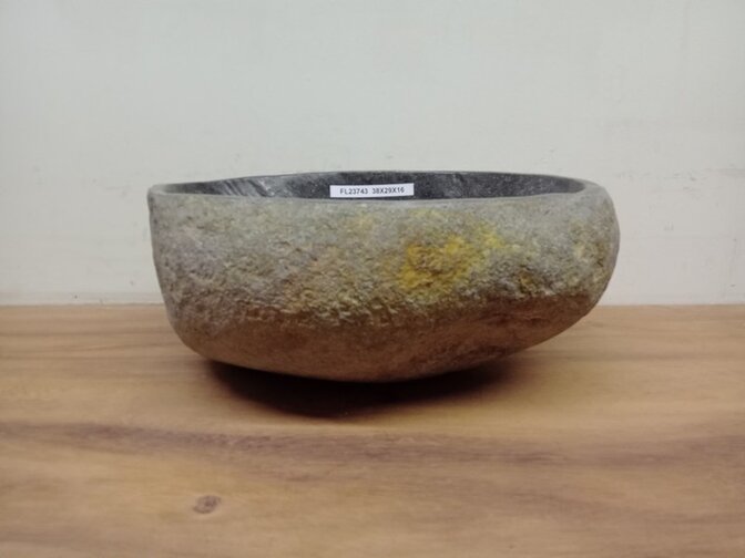 Waskom Natuursteen - 38x29x15cm - FL23743
