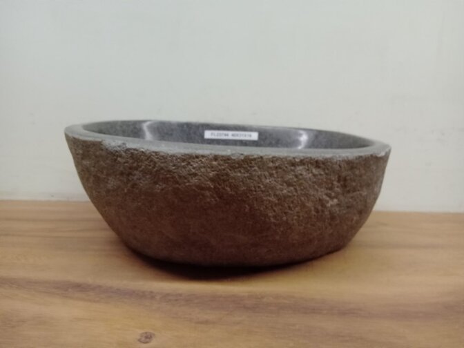 Waskom Natuursteen - 40x31x15cm - FL23744