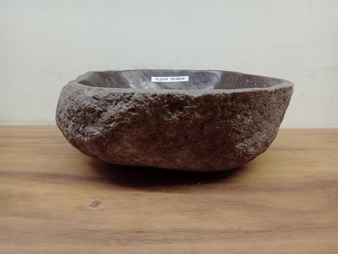 Waskom Natuursteen - 38x36x15cm - FL23746