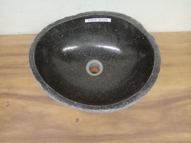 Waskom Natuursteen - 39x32x15cm - FL23747