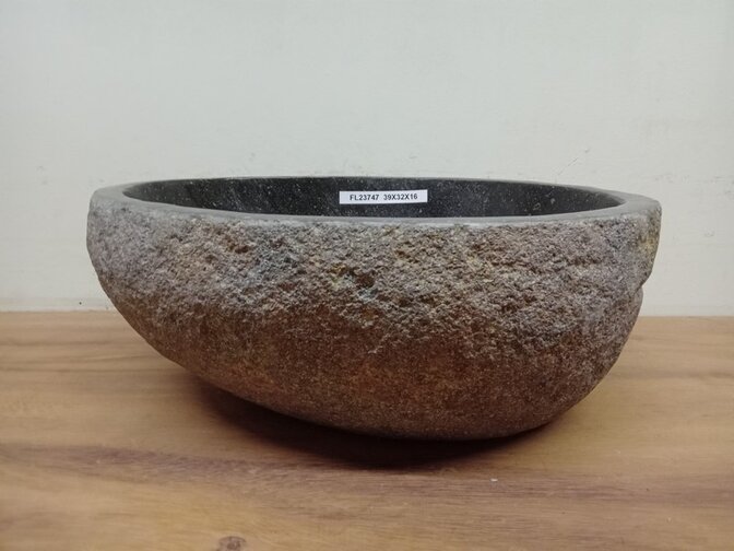 Waskom Natuursteen - 39x32x15cm - FL23747