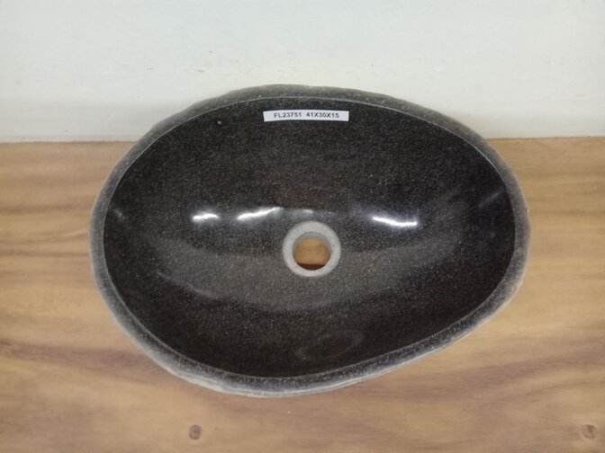 Waskom Natuursteen - 41x30x15cm - FL23751