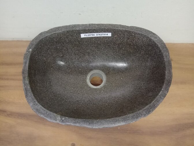 Waskom Natuursteen - 37x27x15cm - FL23754
