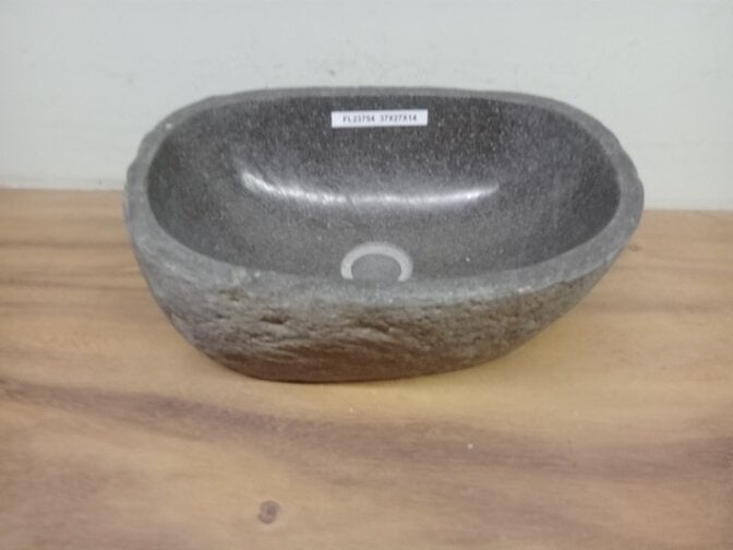 Waskom Natuursteen - 37x27x15cm - FL23754