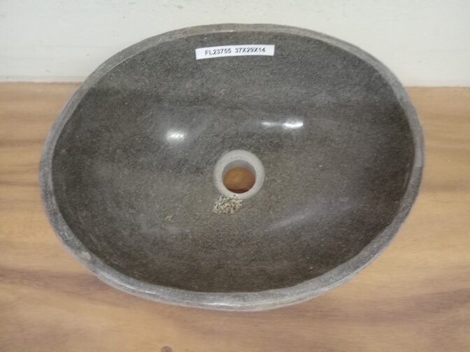 Waskom Natuursteen - 37x29x15cm - FL23755
