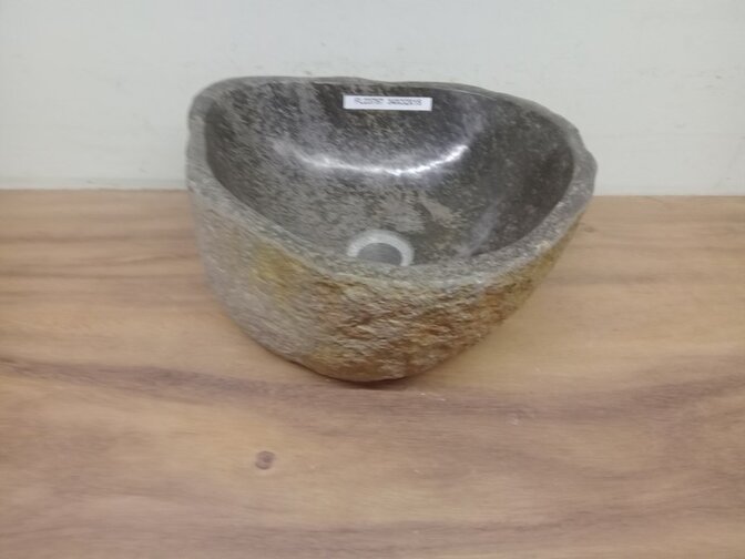 Waskom Natuursteen - 34x32x15cm - FL23757