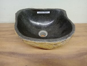 Waskom Natuursteen - 32x28x15cm - FL23762