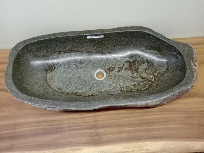 Wasbak natuursteen - 93x42x15cm - FL23764