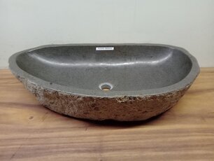 Wasbak natuursteen - 78x43x15cm - FL23765