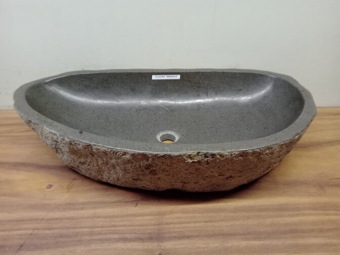 Wasbak natuursteen - 78x43x15cm - FL23765