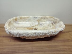 Onyx wasbak Ovaal - 72x38x15cm - FL23767