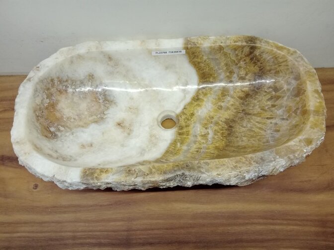 Onyx wasbak Ovaal - 73x39x15cm - FL23768