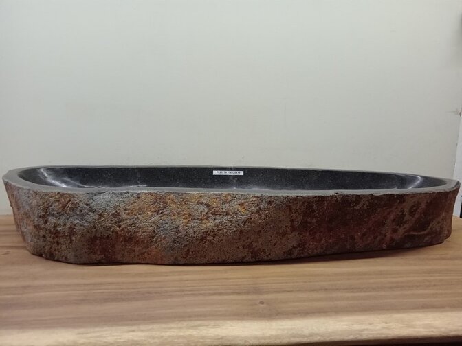 Wasbak natuursteen - 116x35x15cm - FL23770