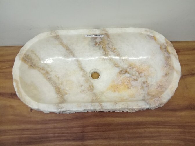 Onyx wasbak Ovaal - 72x39x15cm - FL23772
